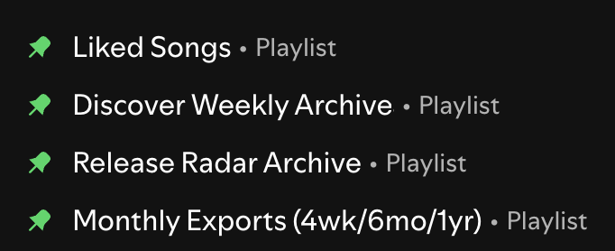 Spotify Playlist Archiver